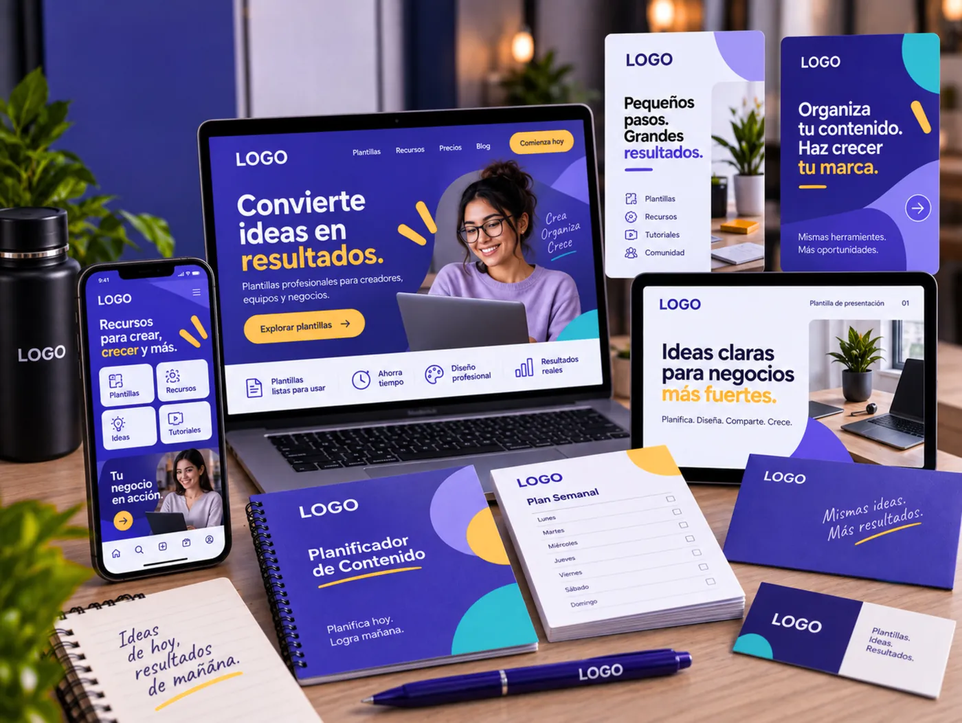 Content template system