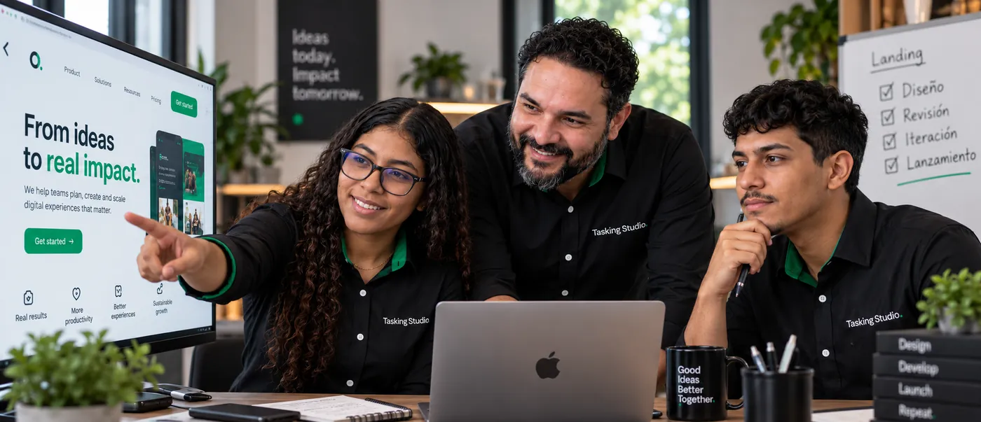Horizontal team photograph — collaboration, wide 21:9