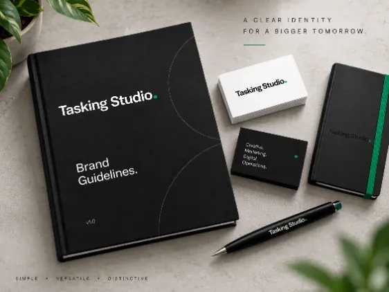 Identity system — logo, color, type