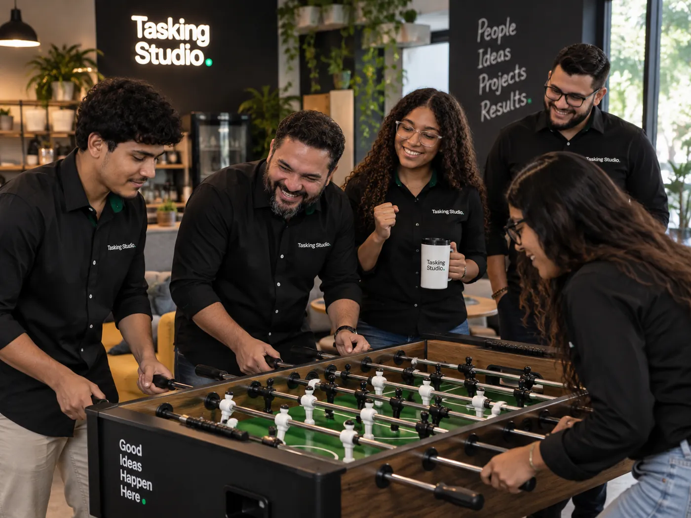 The Tasking Studio team