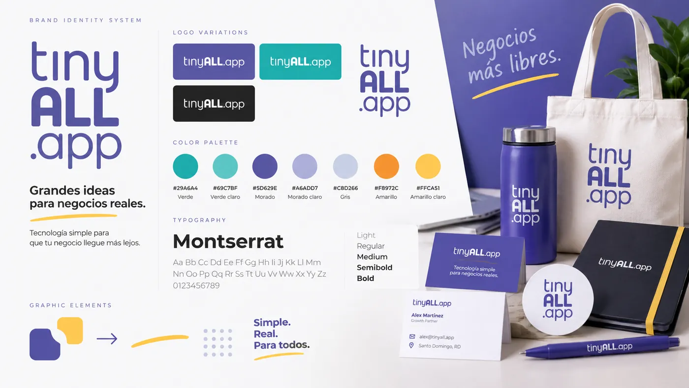 Brand identity system — wide